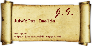 Juhász Imelda névjegykártya