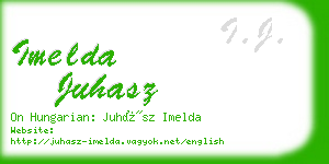 imelda juhasz business card